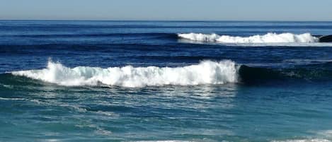 Sun-loungers, beach towels
