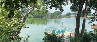  Our Lake is Back! Tranquil at any time, but close to the Action. 