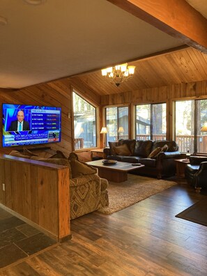 Living Room- view from the kitchen