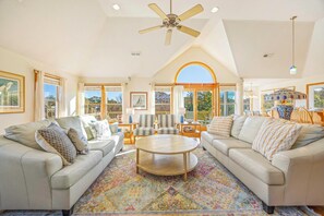 TV, DVD player, stereo