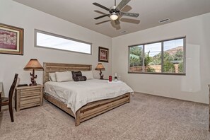 3 bedrooms, iron/ironing board, travel crib, free WiFi