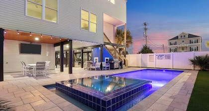 NEW LUXURY OCEAN VIEW - Heated Pool/Spa - Elevator - 100ft from Ocean