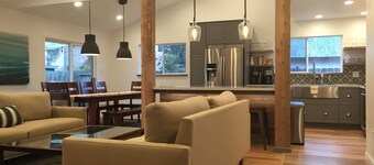 Family Ready Blocks From Tamarack Beach with AC and EV Charging