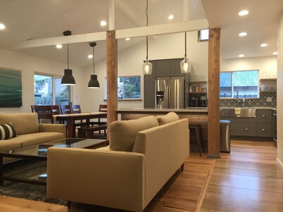 Family Ready Blocks From Tamarack Beach with AC and EV Charging