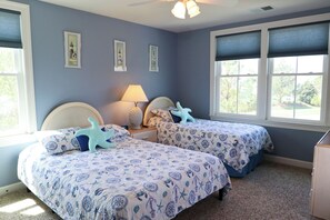 5 bedrooms, iron/ironing board, travel cot, free WiFi