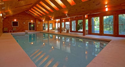 Indoor Pool, 2 Miles From Ocean, 7,000 Square Foot Luxury Home