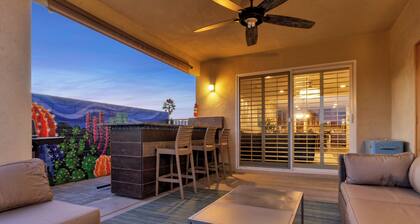 Family Oasis on 1/4 acre! Pool, putting green + swingset! 30 min to Joshua Tree!