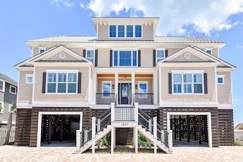 Street View of Oceanfront Home