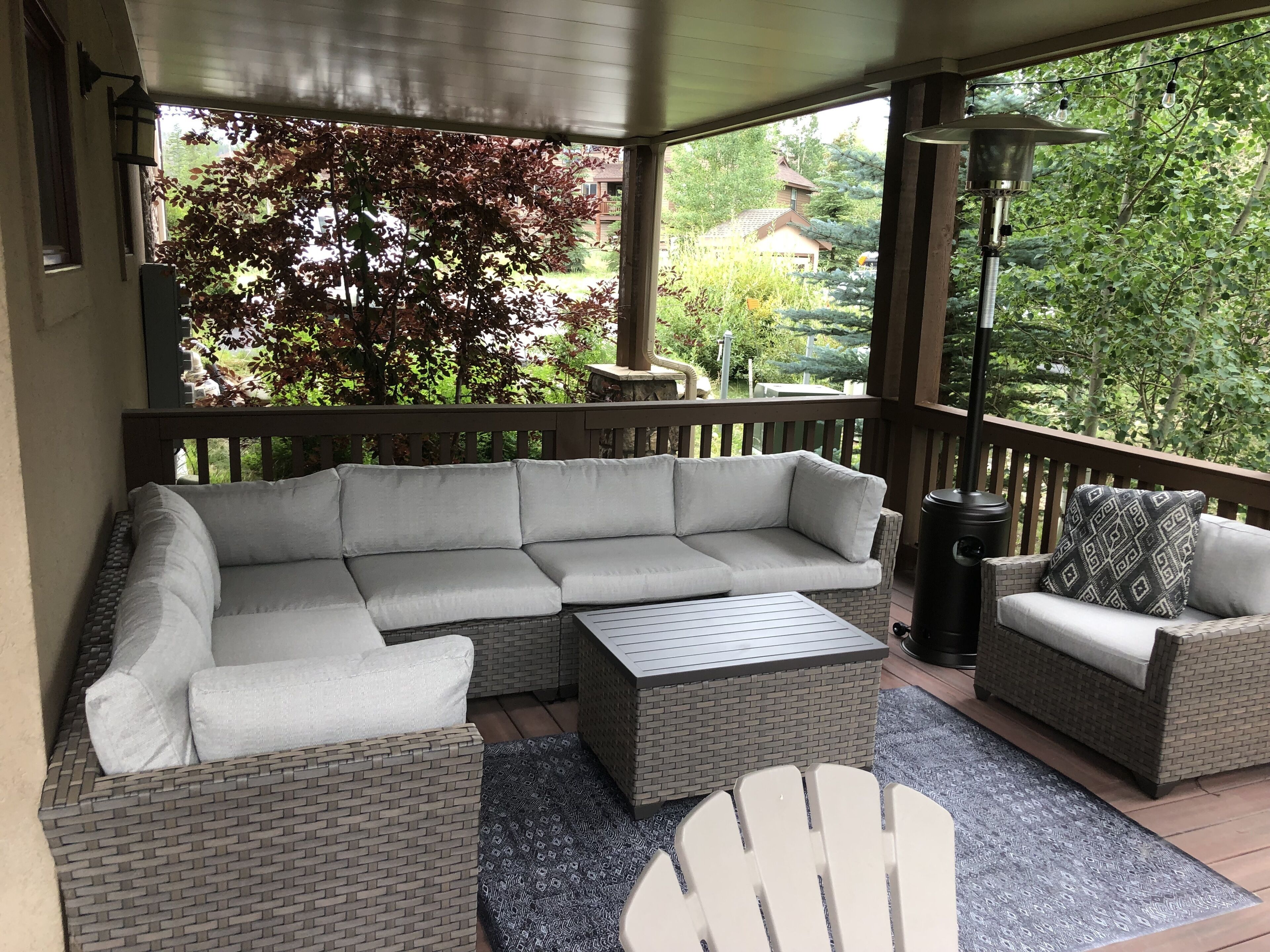 Lower Level Balcony off 2nd Master Bedroom
