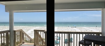 Beachfront-Directly on the Sand - Sunset Beach, Treasure Island, Florida