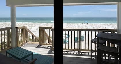 Beachfront-Directly on the Sand - Sunset Beach, Treasure Island, Florida