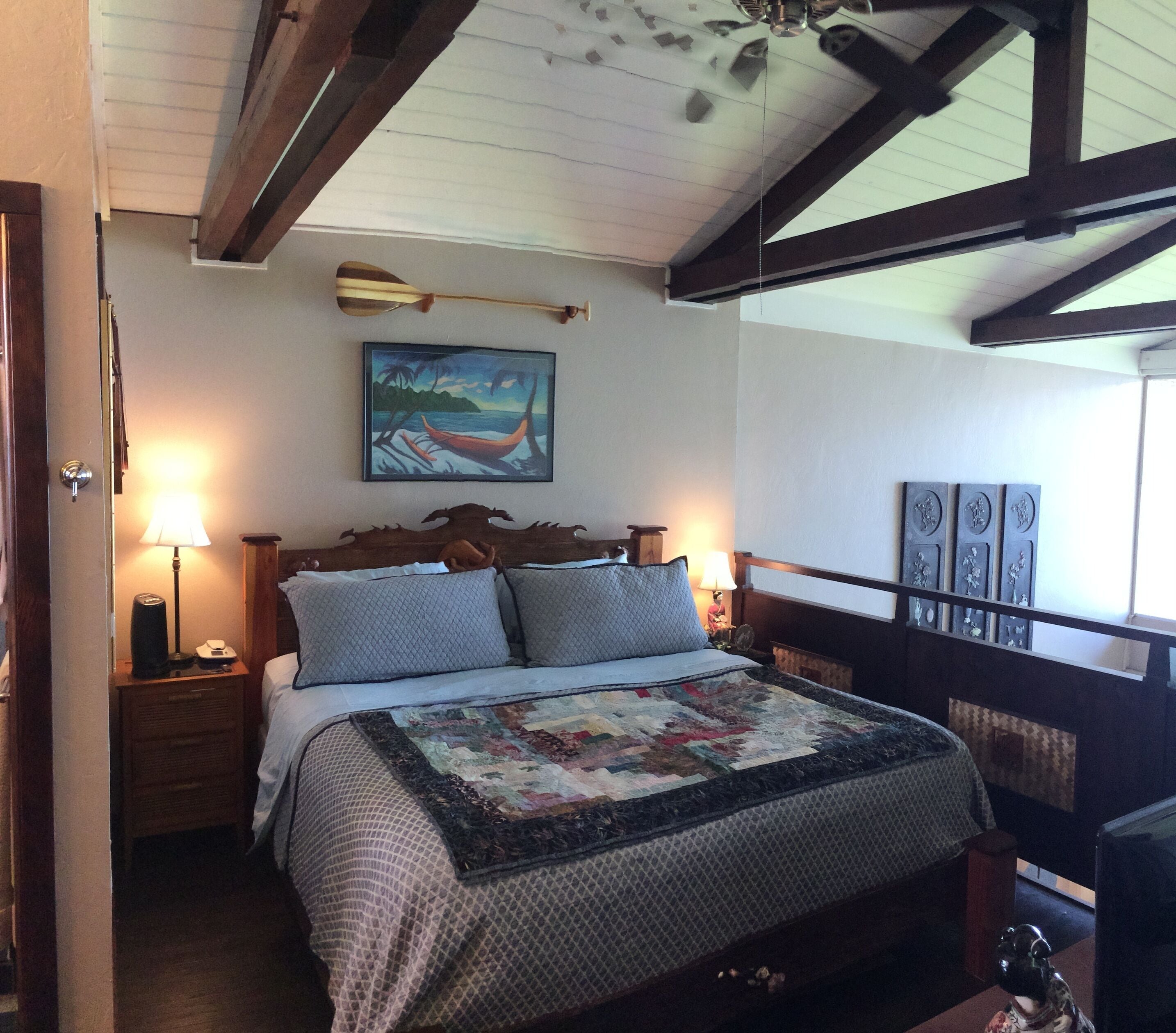 2 bedrooms, desk, iron/ironing board, free WiFi