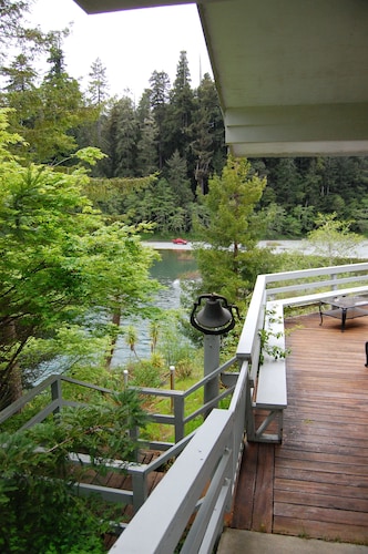 Recently opened the Redwood National Park Riverfront Retreat