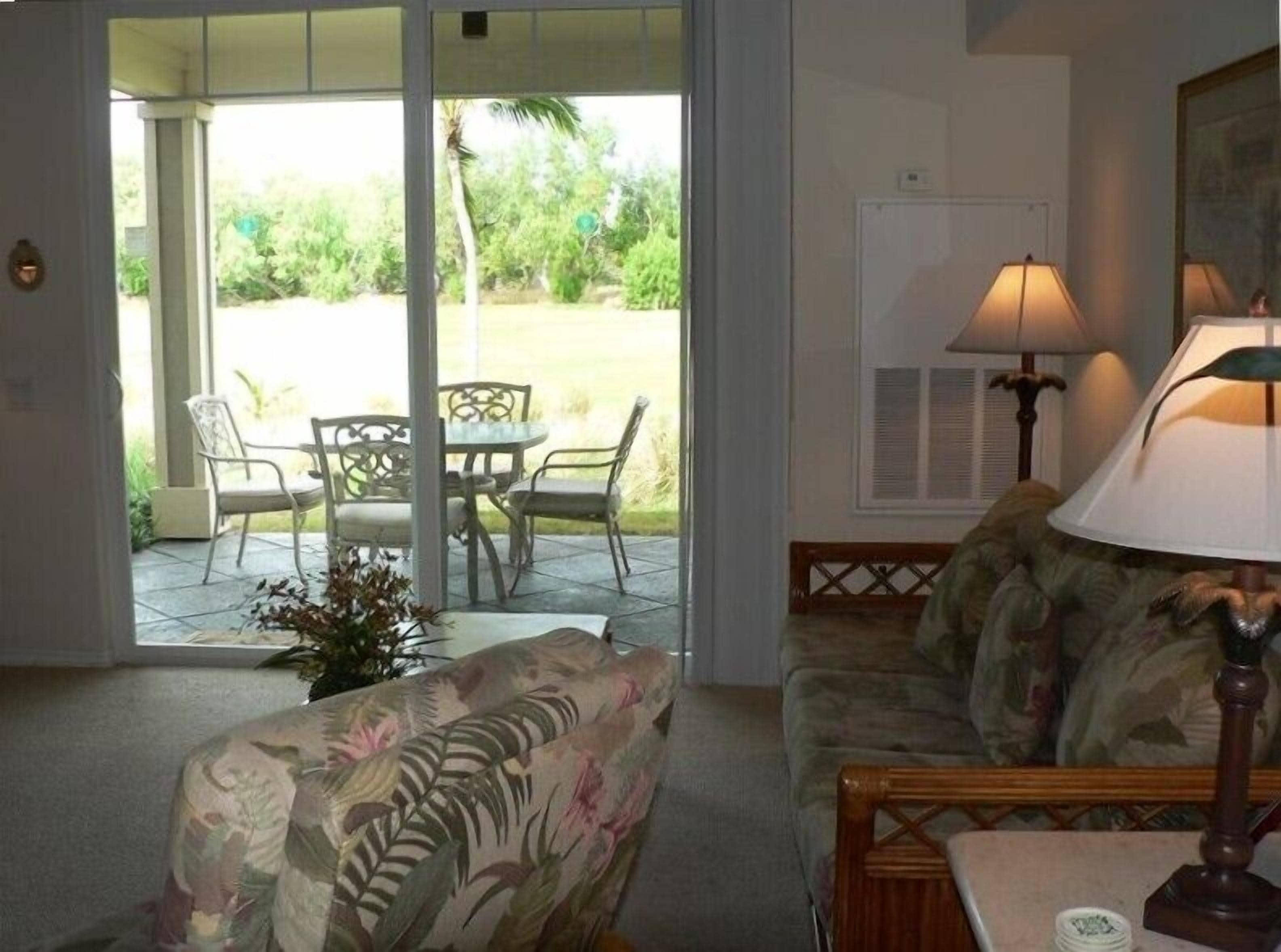 Flat-screen TV, DVD player, video library, printers