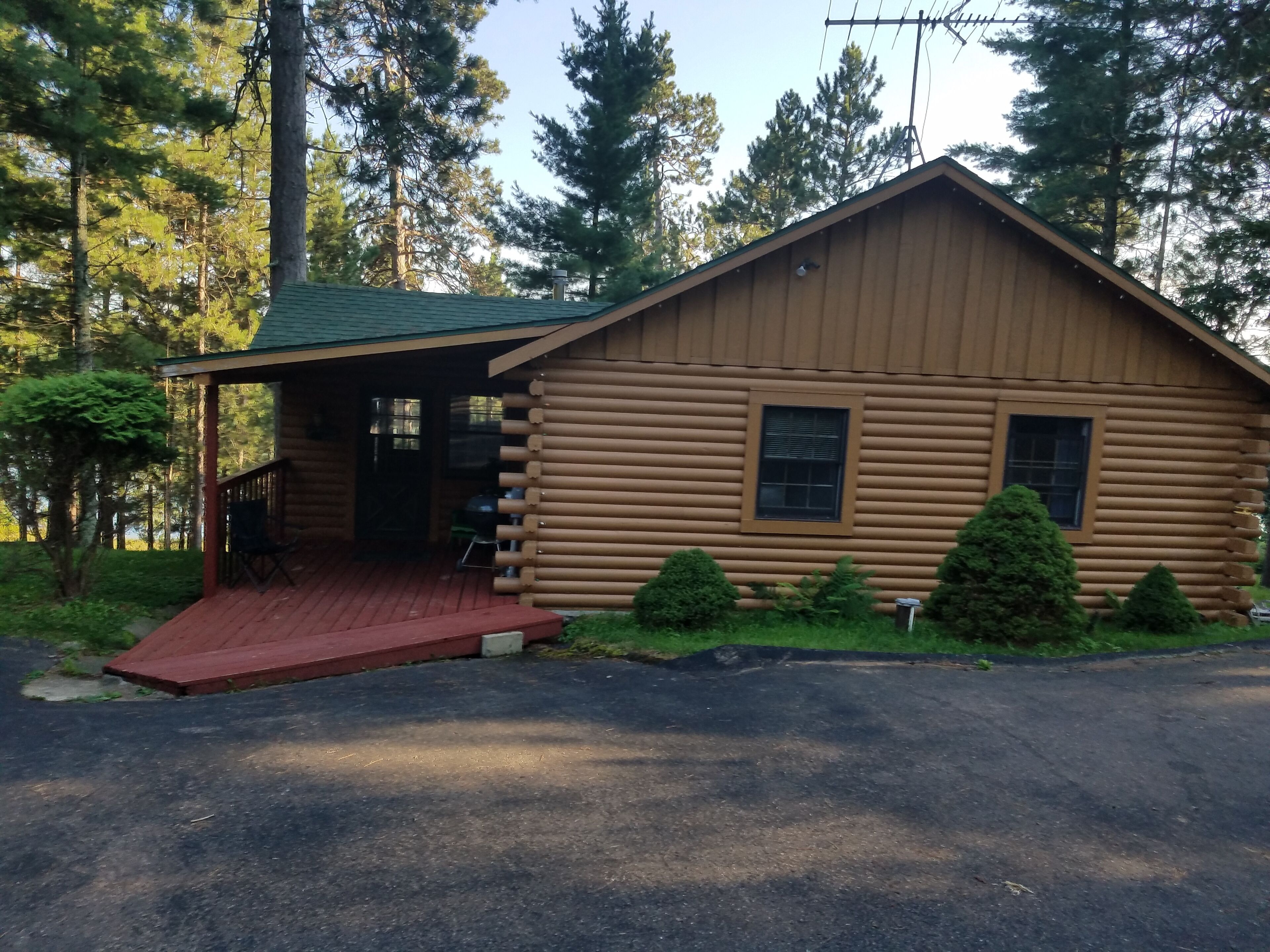 Awesome Lake Home Barnes , WI on Snow/ATV trails