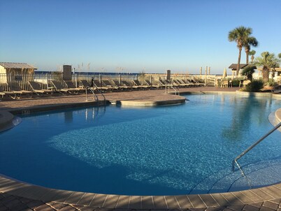 Gulf-front on beach with beach service inc.- Look for flash sales & quick trips!