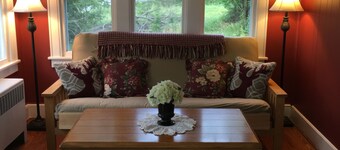  息をのむような景色を望むキャッツキルマウンテンホーム 