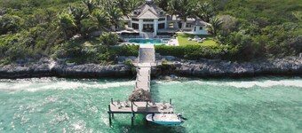 KettleStone exklusive Villa - Einzigartige private Meer mit Meer Pool & Dock 