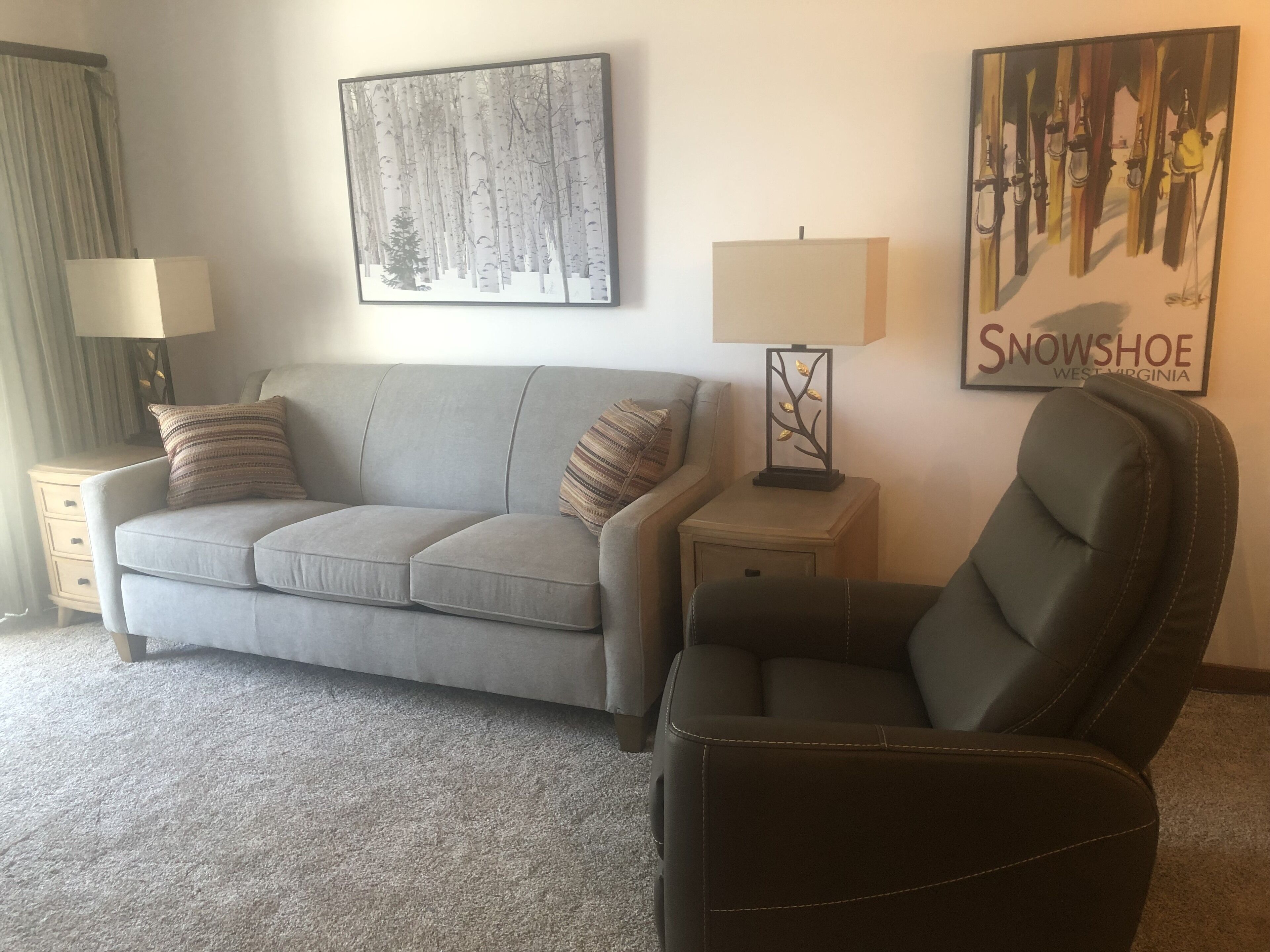 Área de sala de estar