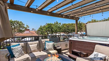 Idromassaggio all'aperto