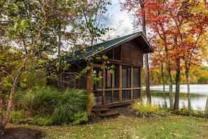 Exterior - Serene Lakefront Escape - Private Dock & Screened Gazebo (Copake)
