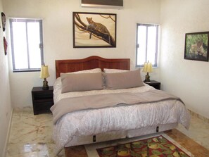 3 bedrooms, travel crib, WiFi, bed sheets