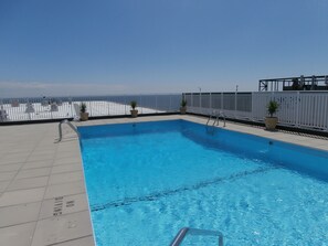 Pool - Community Pool 2BR Condo Ocean Front Building (Rehoboth Beach)