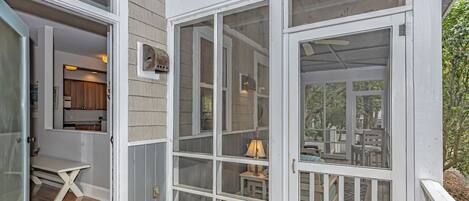 Enceinte de l’hébergement