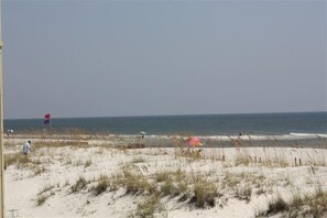 On the beach
