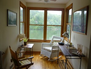 Utsikt fra overnattingsstedet