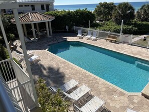 Una piscina climatizada