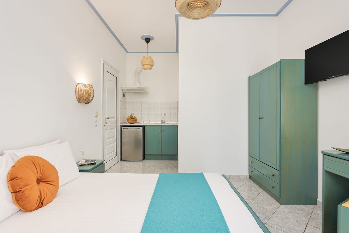 Double Studio, Sea View | Cortinas blackout, insonorización, wifi gratis y ropa de cama