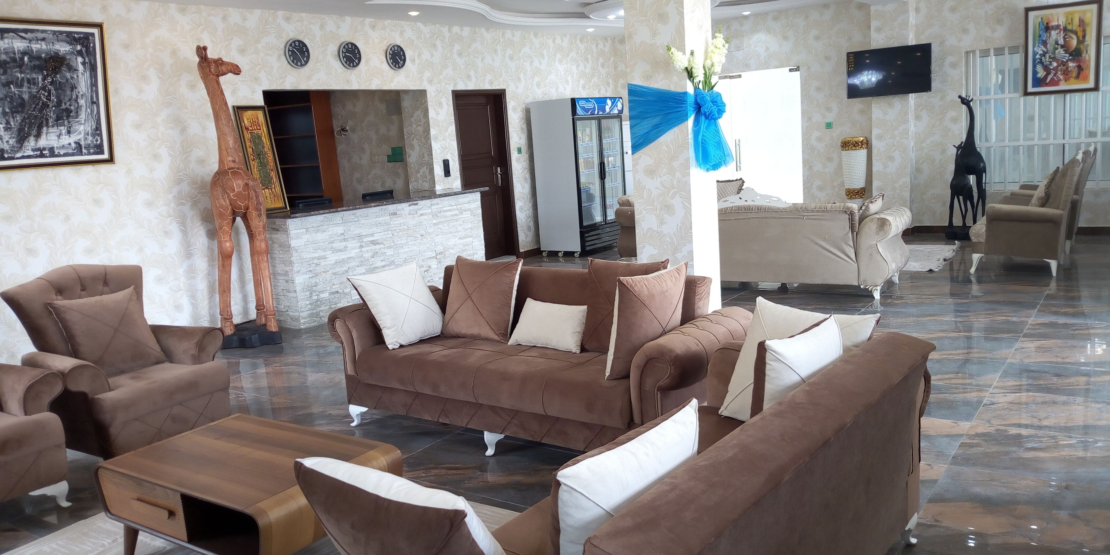 منطقة الجلوس في الردهة