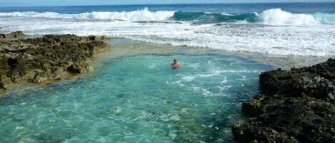 Casa, varias camas, vista a la playa (House of Palms) | Vista a la playa o el mar