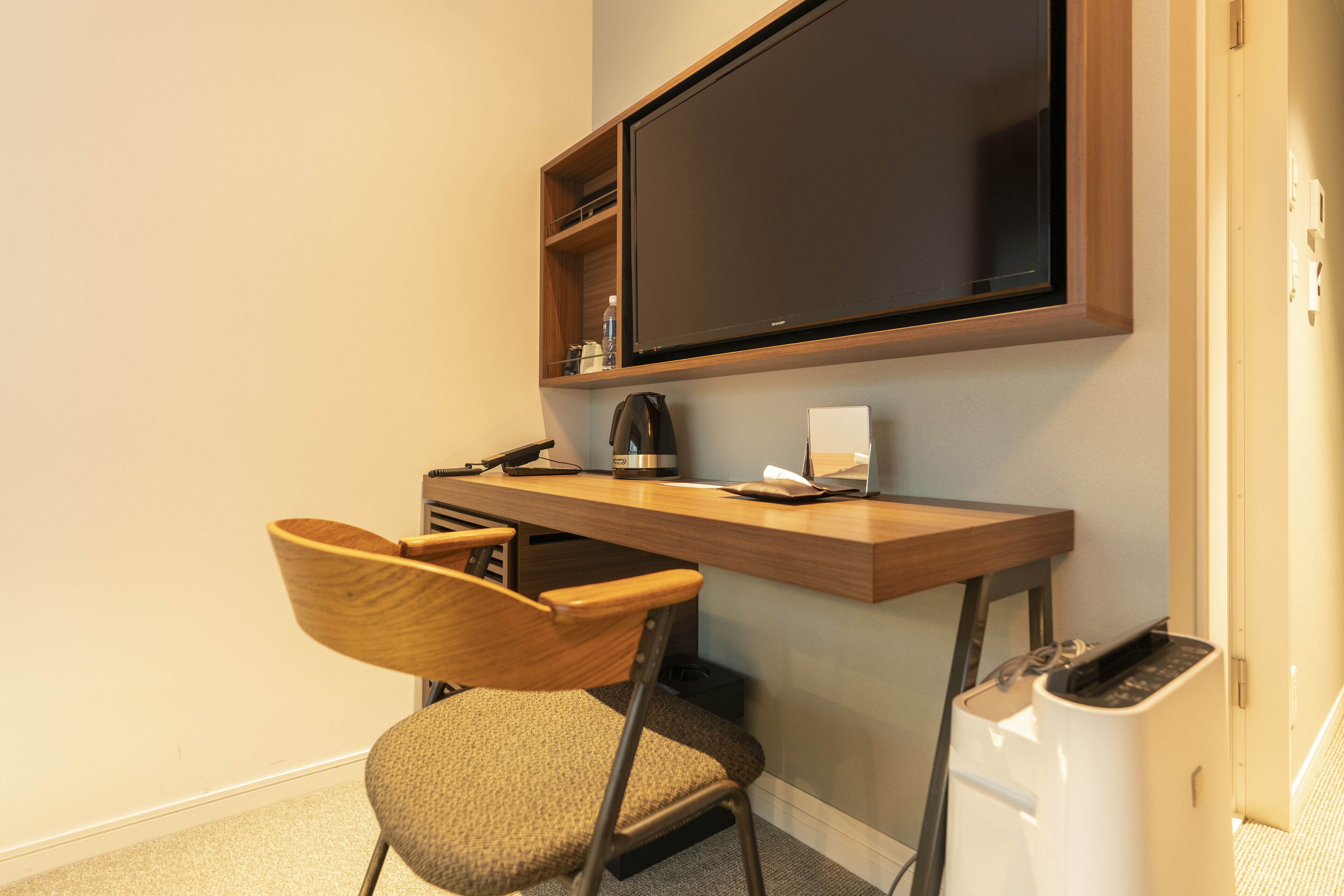 semi double room, non smoking | room amenity