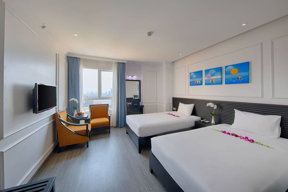 Superior Twin kamer, uitzicht op stad | Uitzicht op de stad