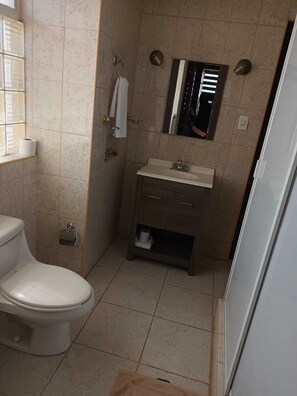 Shower, free toiletries, towels - Hotel Rio Nazas (Torreón)