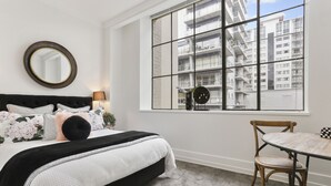 Iron/ironing board, WiFi (free), bed sheets - Hobson Street 1 Bedroom by Urban Butler - by Urban Butler (Auckland)