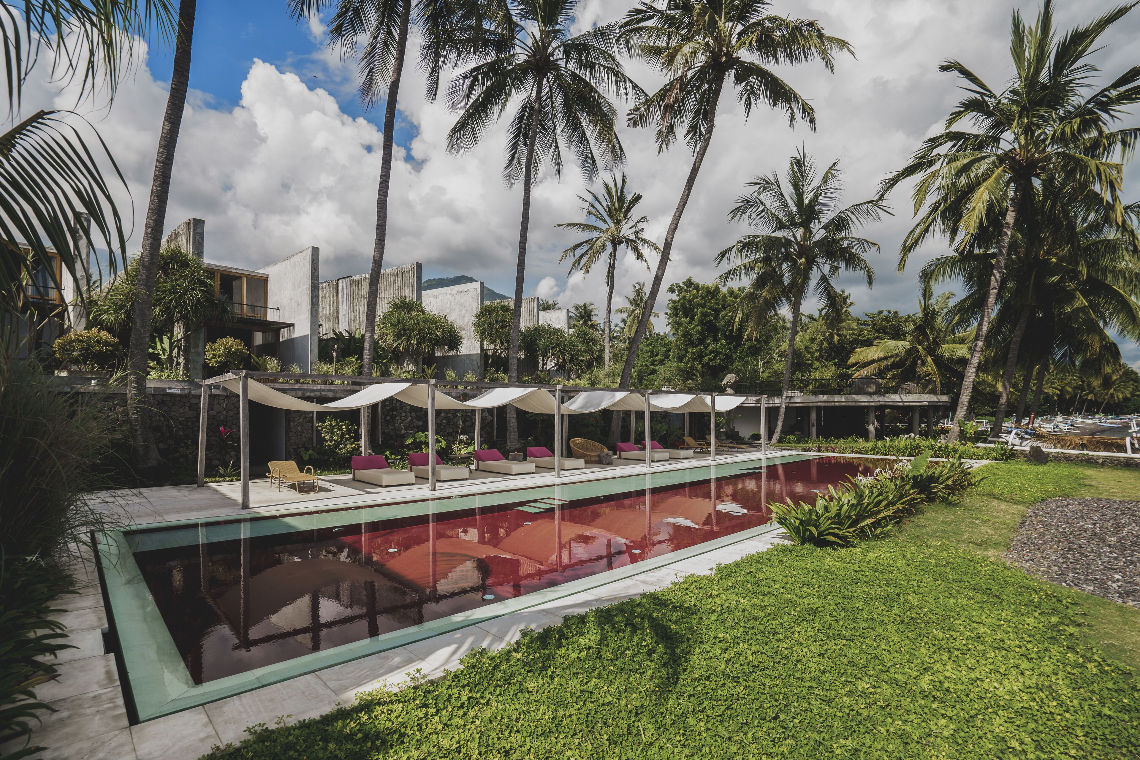 Área externa para casamento