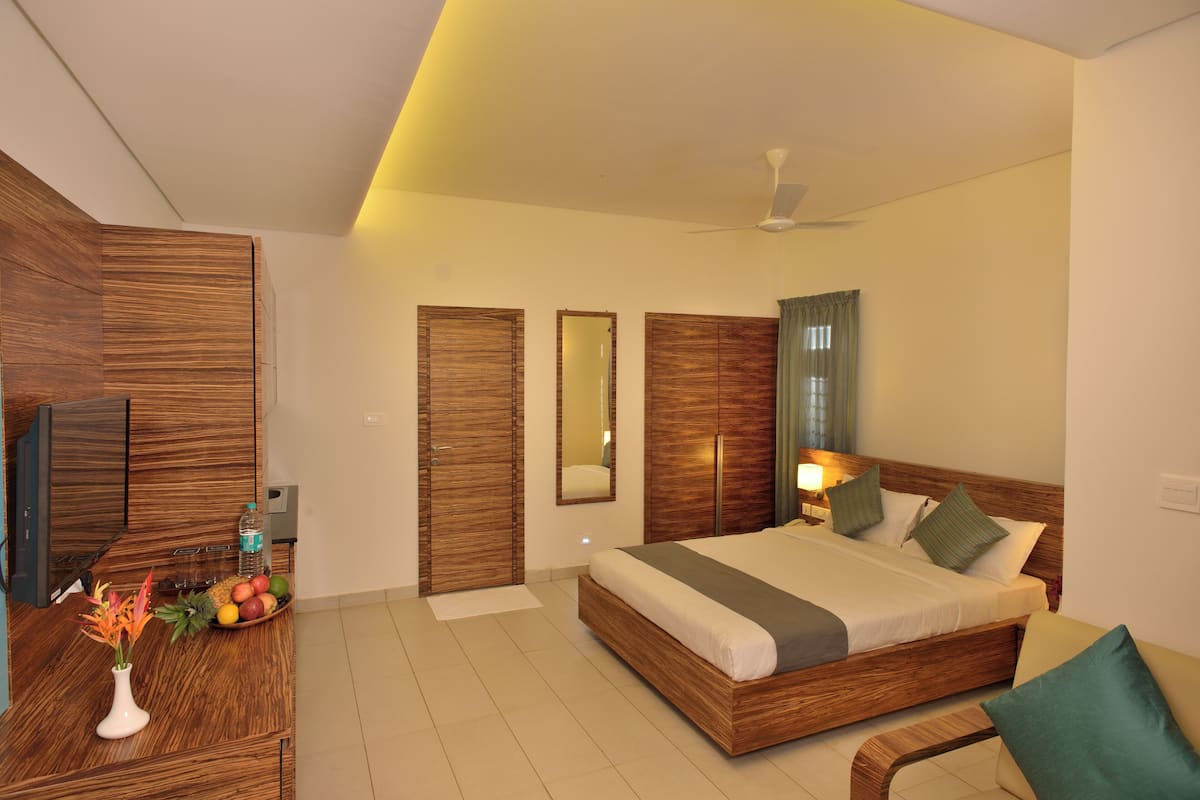Casa de campo superior | 1 habitación, minibar, muebles diferentes y cortinas blackout