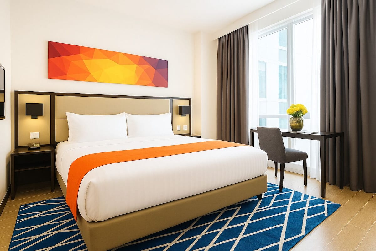 Executive Suite | In-room safe, desk, iron/ironing board (on request), cots/infant beds