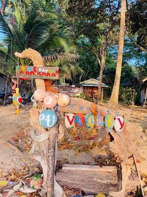 Façade de l’hébergement