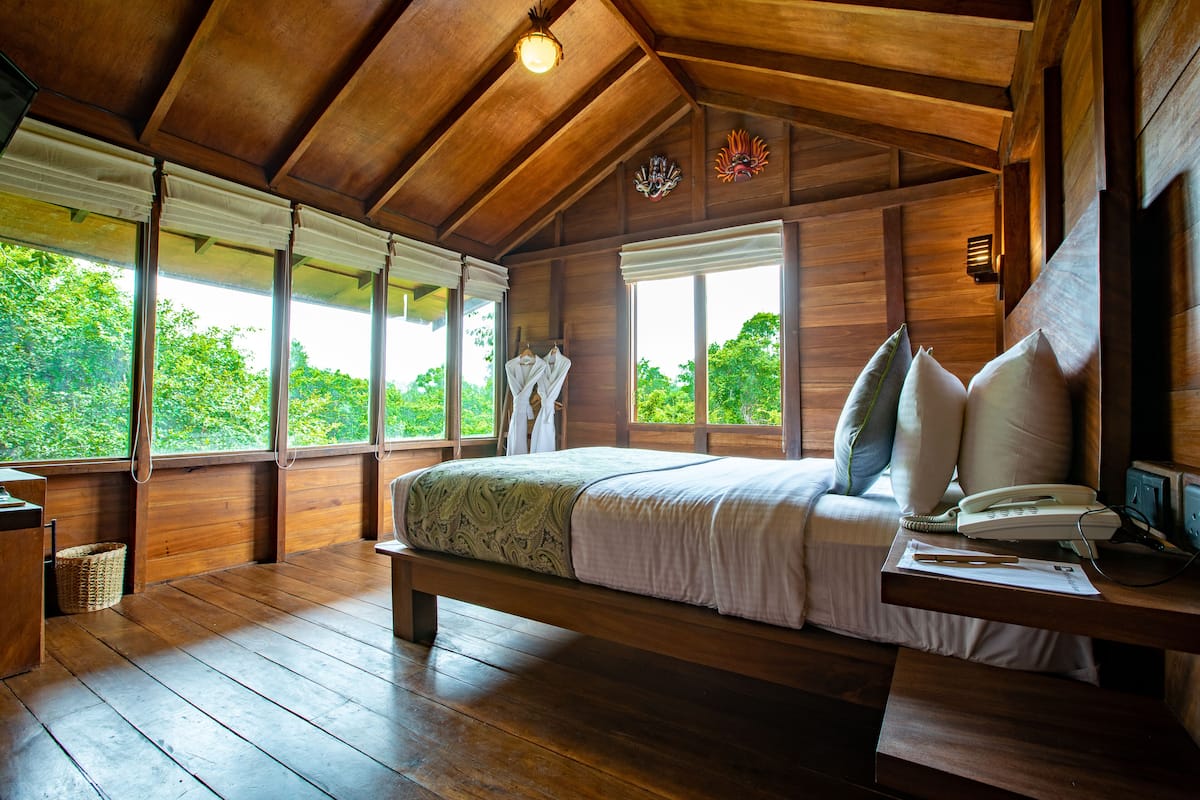 Deluxe-Baumhaus, 1 Queen-Bett, Nichtraucher, Bergblick