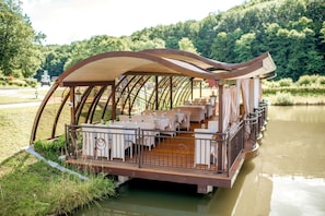 Outdoor dining - Bukhta Vikingiv (Lviv)