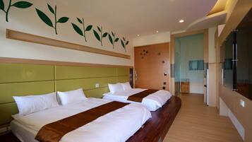 Wifi gratis y ropa de cama