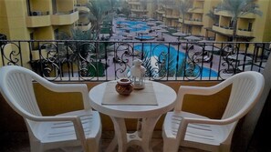 Apartment, 1 Bedroom, Pool View | Balcony view - Pool View Apart At British Resort 1532 (Hurghada)