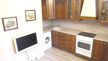 Apartment, Mehrere Betten, Nichtraucher | Eigene Küche | Kühlschrank, Mikrowelle, Herdplatte, Wasserkocher