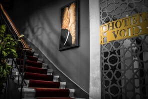 Blick von der Unterkunft