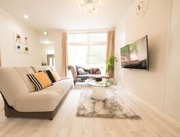 Basic Villa, Non Smoking | Living room | Flat-screen TV