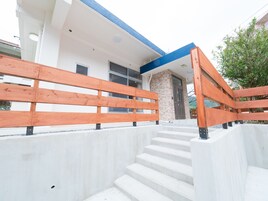 Entrada de la propiedad